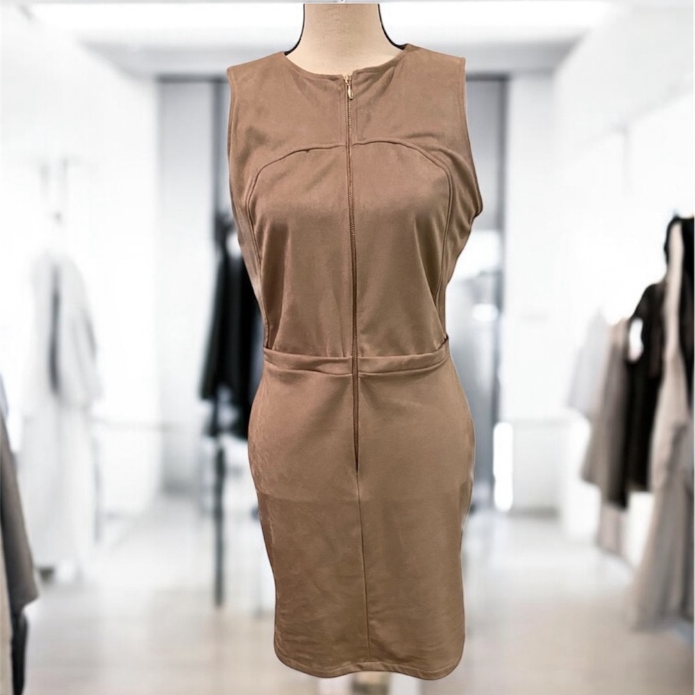 Ramona LaRue By Arianne Tan Vegan Suede Size  M Dress